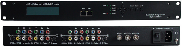 NDS3204D 4合1 MPEG-2標(biāo)清編碼器